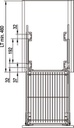 COS STANDARD 300/245X450X470 CROM