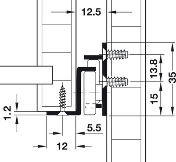 GLISIERA CU ROLE MATRIX R 25KG 350 MM ALBA