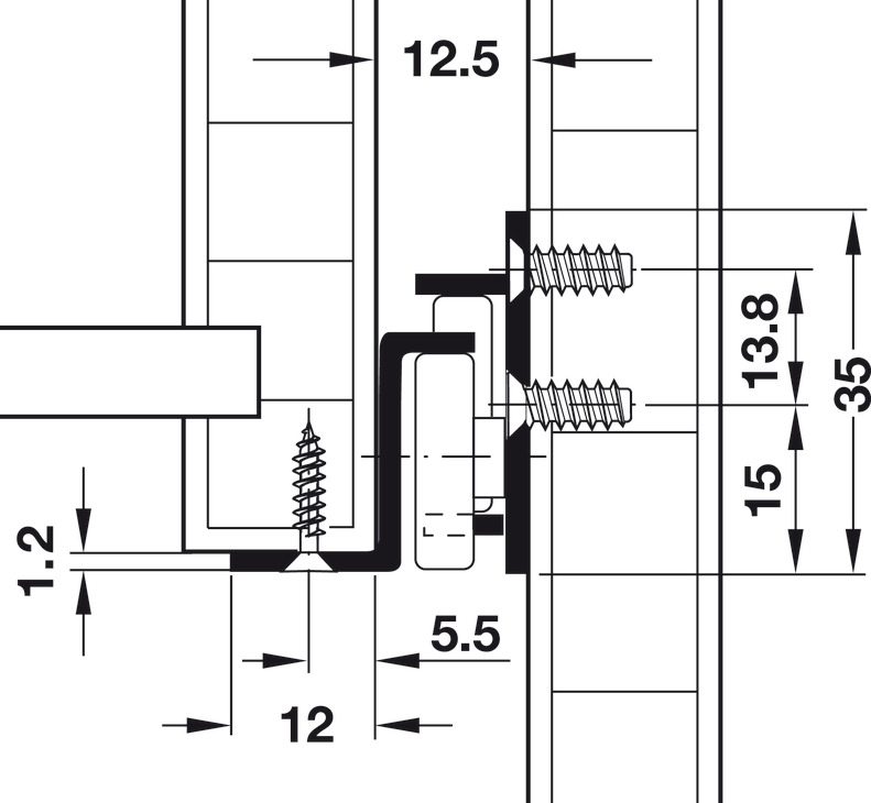 GLISIERA CU ROLE MATRIX R 25KG 400 MM ALBA