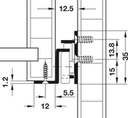 GLISIERA CU ROLE MATRIX R 25KG 500 MM ALBA