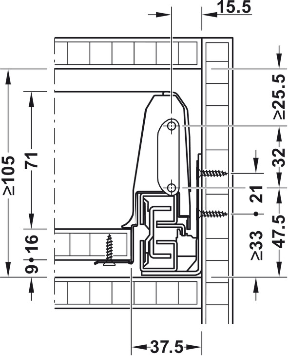 MATRIX BOX S35 ALB 84/400MM