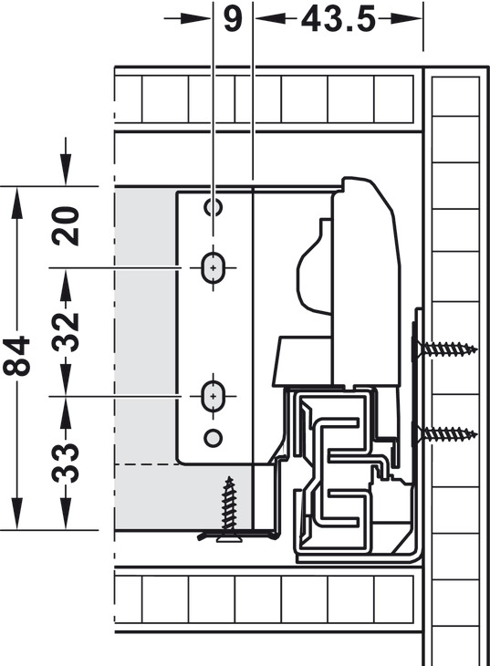 MATRIX BOX S35 ALB 84/450MM