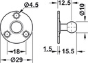 TELESCOP CU GAZ STANDARD -100N - HAFELE