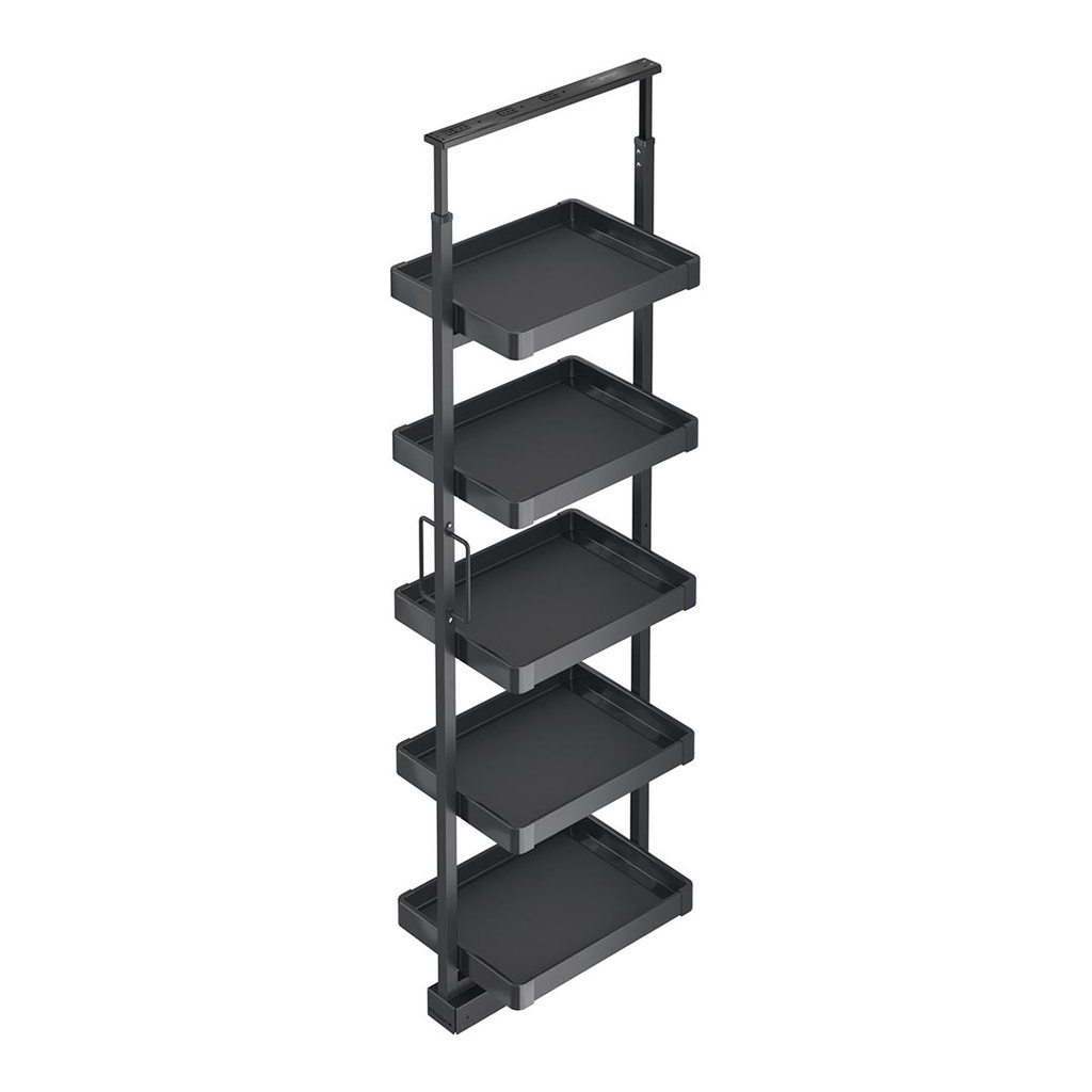 COS COLOANA RAFT 200X220 CU SINA GLISARE - ANTRACIT - STARAX