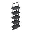 COS COLOANA RAFT 200X220 CU SINA GLISARE - ANTRACIT - STARAX