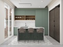 PANOU MDF 18X1220X2800 - ACRYLIC MAT VERDE PRAFUIT - GIZIR