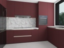 PANOU MDF 18X1220X2800 - ACRYLIC MAT TERACOTA- GIZIR