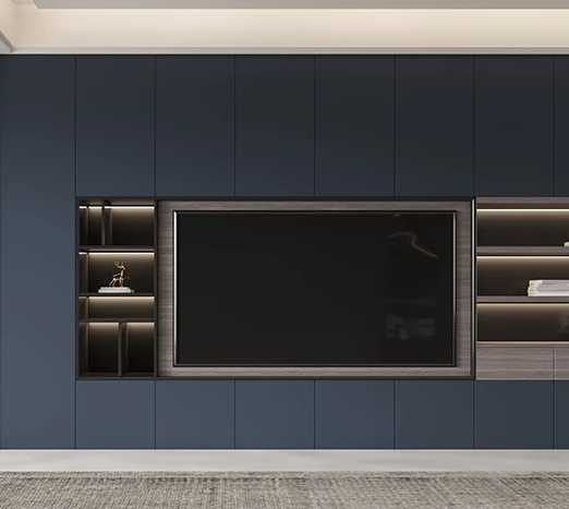 PANOU MDF 18X1220X2800 - SUPRAMAT SKY BLUE 1 FATA -AGT