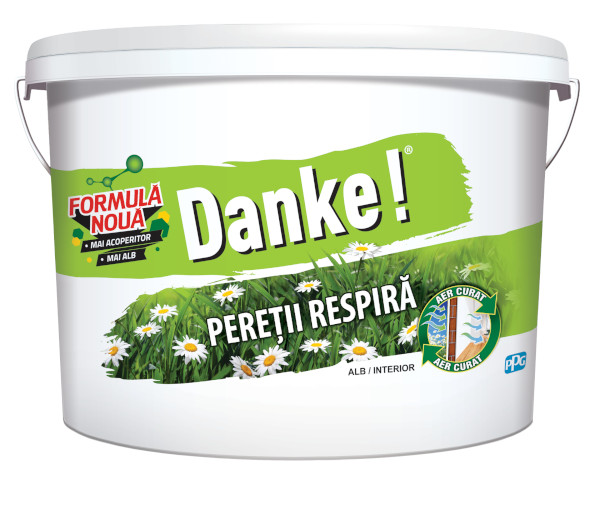 DANKE DISP INT ALB PERETII RESPIRA 8.5L