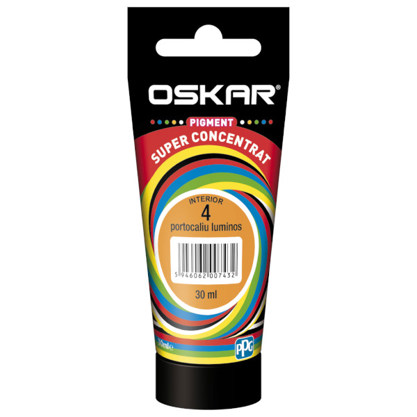 OSKAR PIGMENT 4 PORTOCALIU LUMINOS 30ML