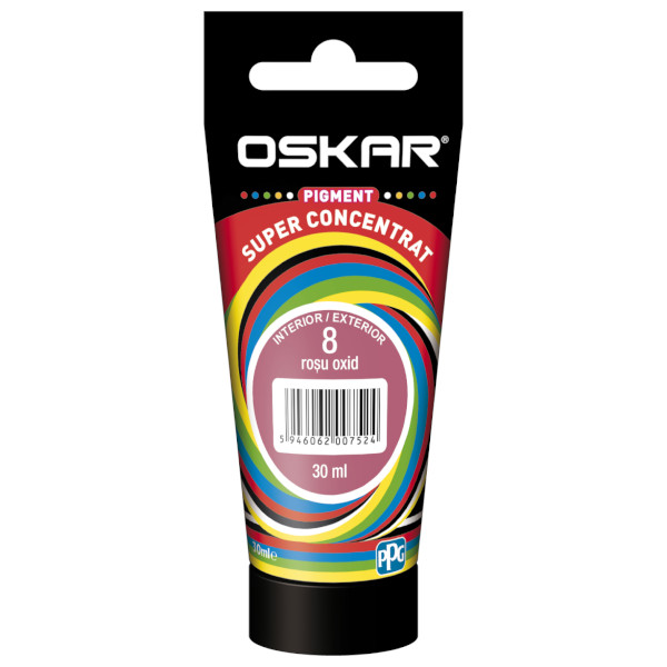 OSKAR PIGMENT 8 ROSU OXID 30ML