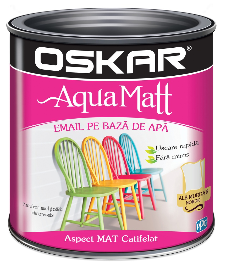 OSKAR AQUA MATT EMAIL ALB MURDAR NORDIC 0.6L