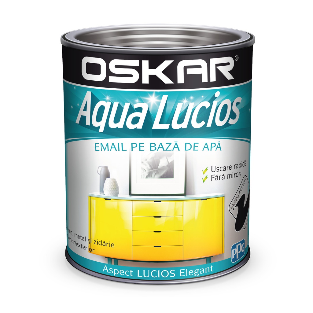 OSKAR AQUA LUCIOS EMAIL NEGRU ACCENT 0.6L