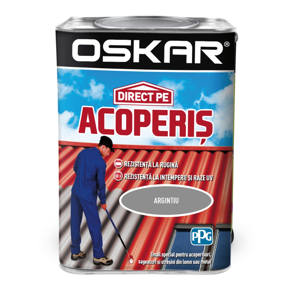 OSKAR ACOPERIS EMAIL ARGINTIU 0.75L