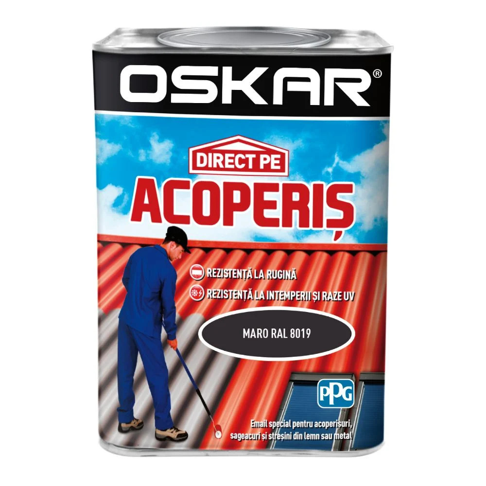 OSKAR ACOPERIS EMAIL MARO RAL 8019 0.75L