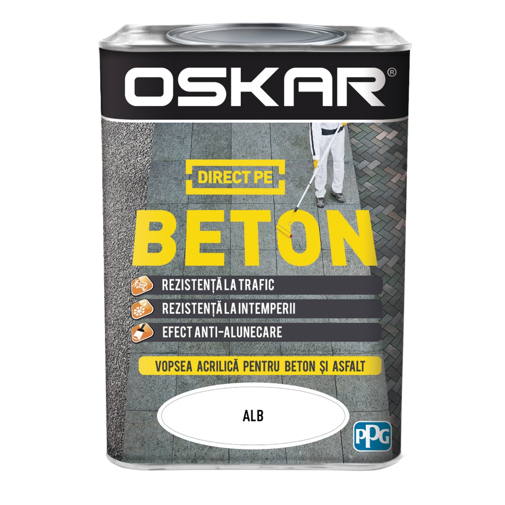 OSKAR BETON EMAIL ALB 0.75L