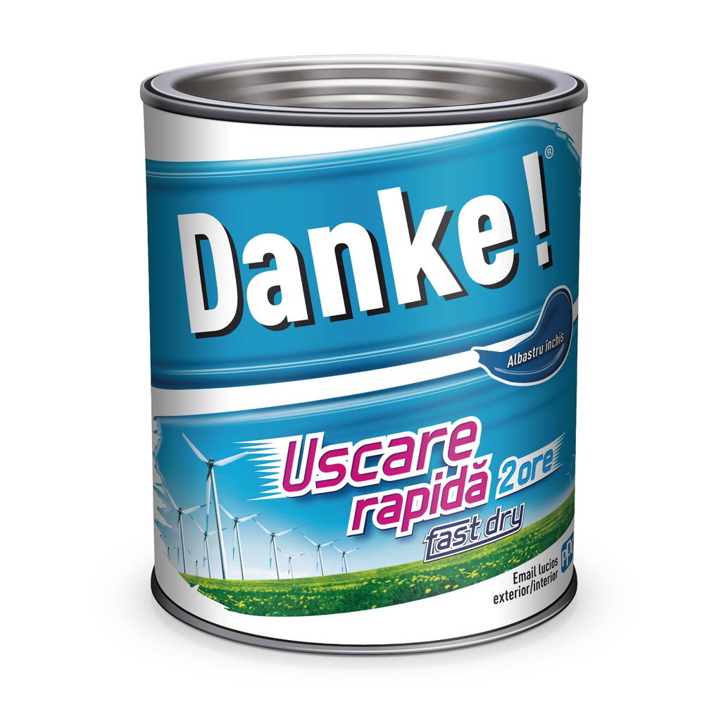 DANKE  EMAIL USCARE RAP ALBASTRU INCHIS 0.75L