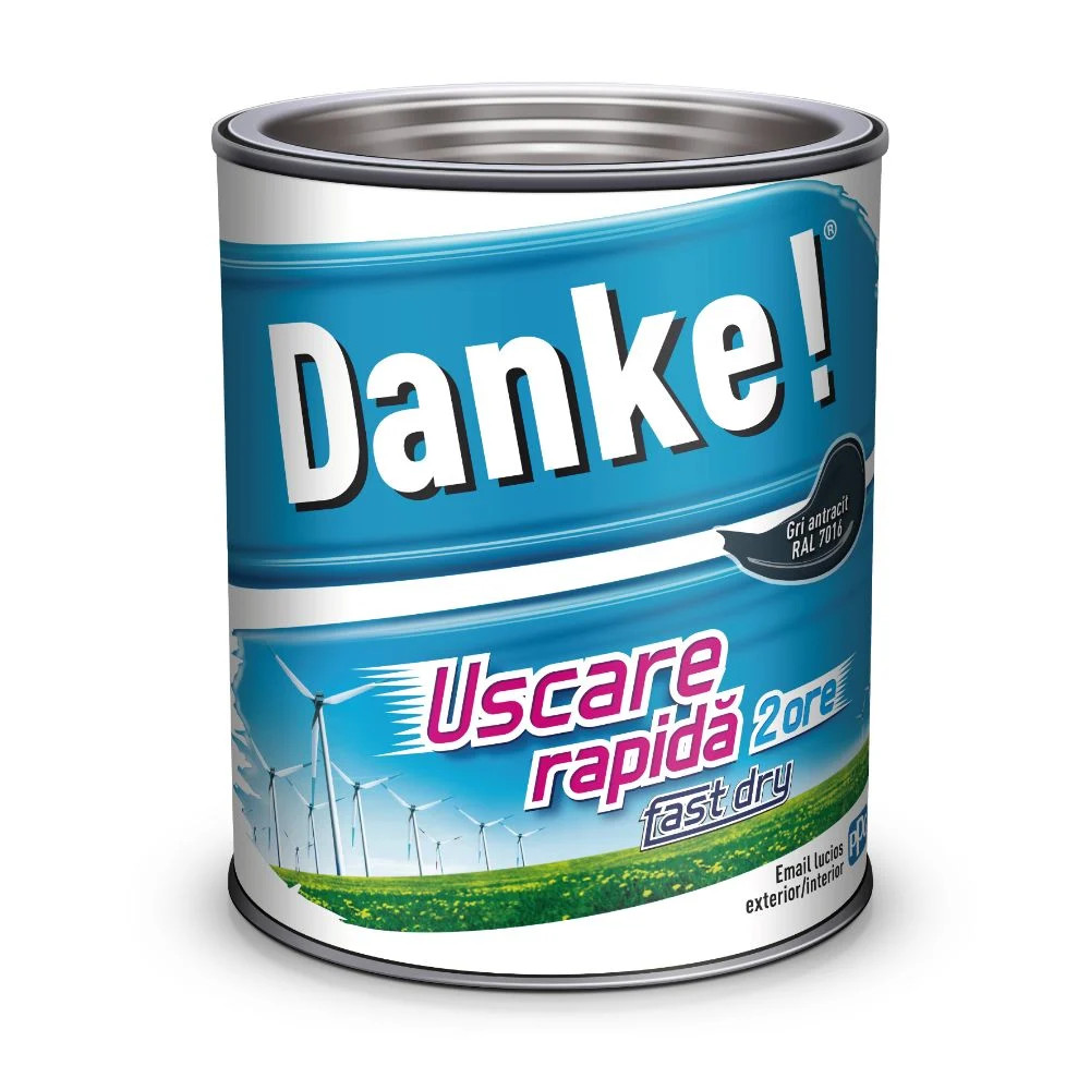 DANKE EMAIL USCARE RAP GRI ANTRACIT RAL 7016 0.75L