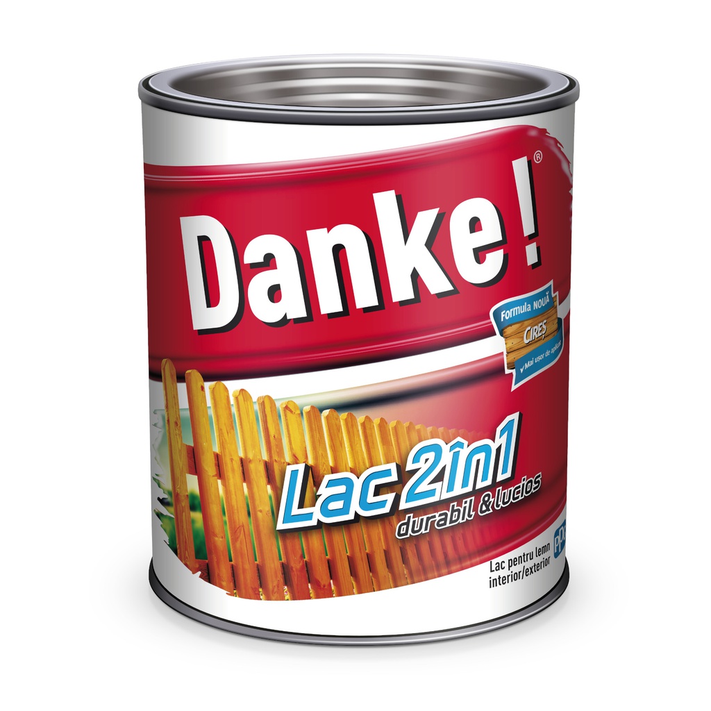 DANKE LAC COLORAT 2IN1 CIRES NOU 0.75L