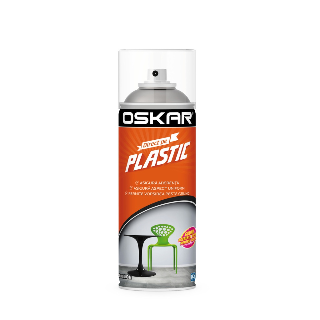 OSKAR DIRECT PE PLASTIC INCOLOR 400ML