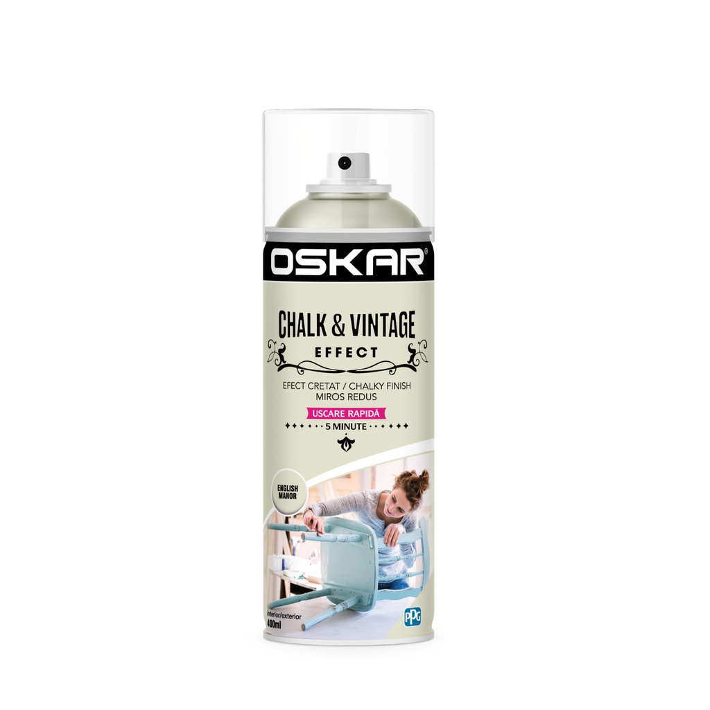 OSKAR CHALK VINTAGE EFFECT ENGLISH MANOR 400ML