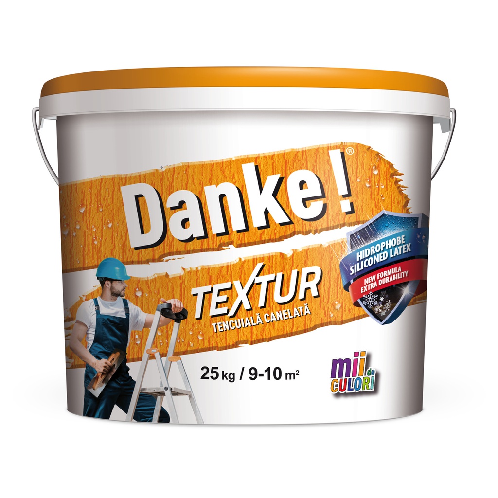 DANKE TEXTUR NOU BAZA ALBA 25 KG