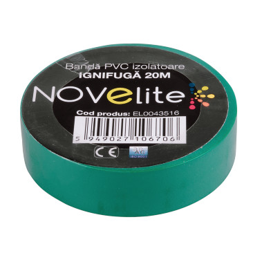 NV_BANDA IZOLATOARE IGN PVC_20M_VERDE