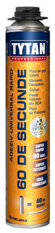 SPUMA PISTOL 750ML TYTAN 60 SEC