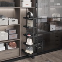 COS COLOANA RAFT 200X220 CU SINA GLISARE - ANTRACIT - STARAX