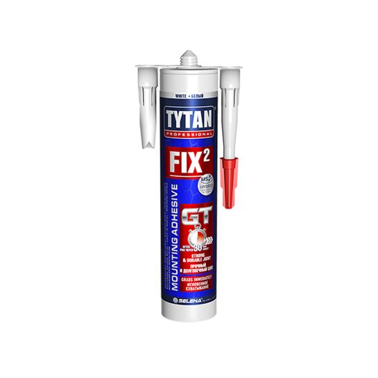 ADEZIV MONTAJ ALB 290 ML FIX2 TYTAN