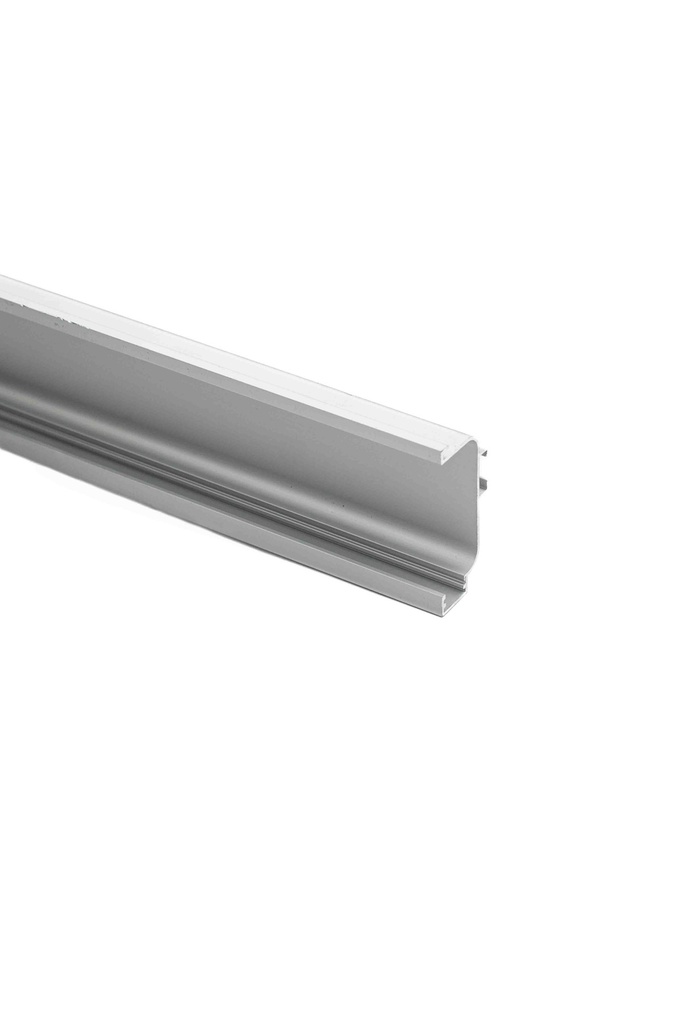 PROFIL ALUMINIU GOLA CU LED - MANER SUPERIOR (J) - 3 ML ALUMINIU