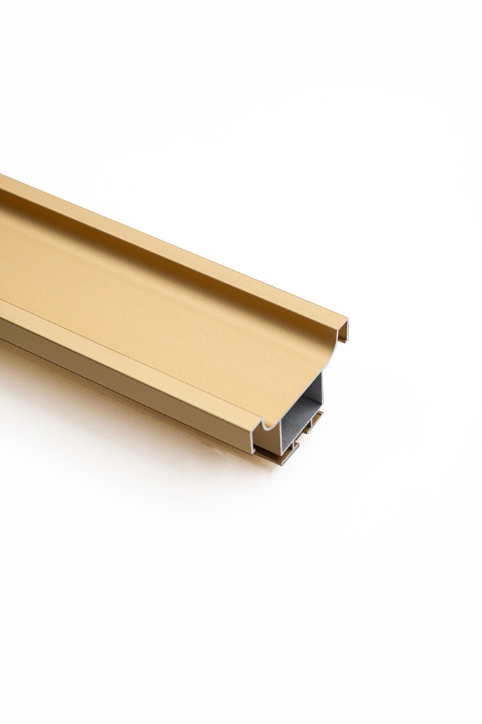 PROFIL GOLA VERTICAL 3M TIP U AURIU MAT