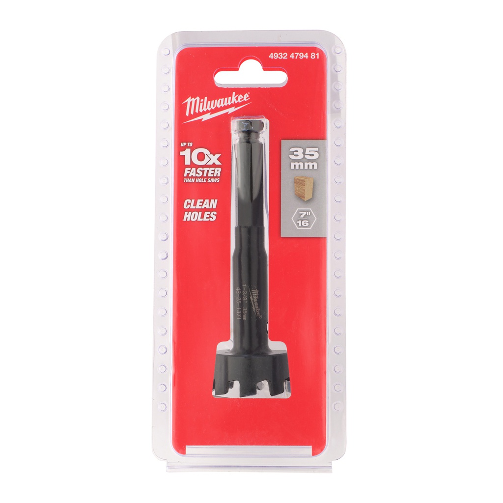 BURGHIU PT LEMN AUTOFORANT 35MM 1/4