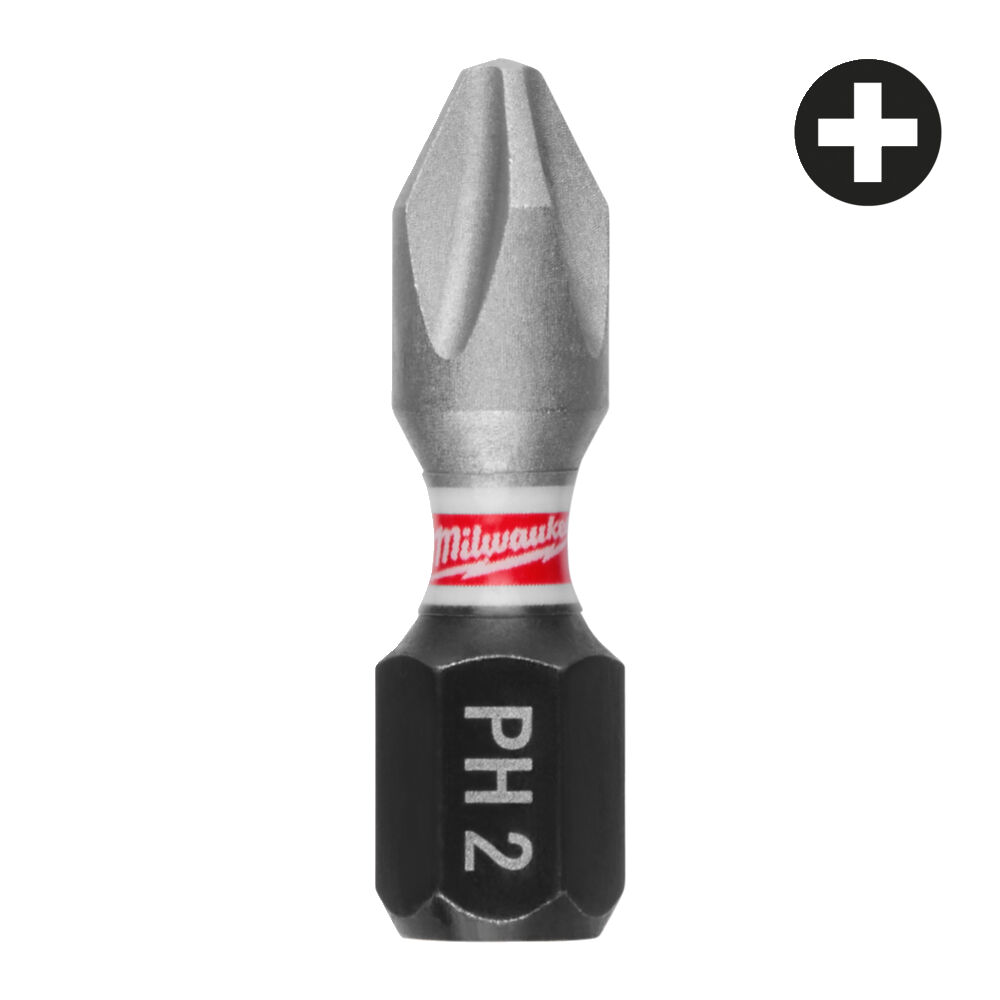 BIT SHOCKWAVE IMPACT DUTY PH2 25MM