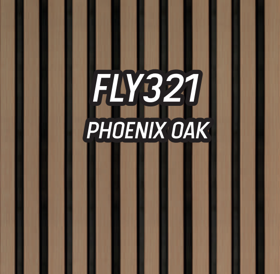 RIFLAJ PVC 12X121X2800 MM-STEJAR PHOENIX/NEGRU - MOBEL