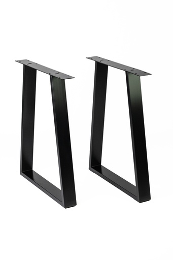 [02.01.045-NG] PICIOR MASA 73X7.5X3MM - H710X580 - NEGRU (SET 2 BUCATI)