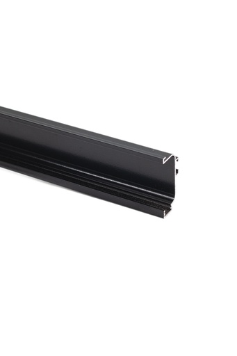 [64247-3NG] PROFIL ALUMINIU GOLA CU LED - MANER SUPERIOR (J) - 3 ML NEGRU