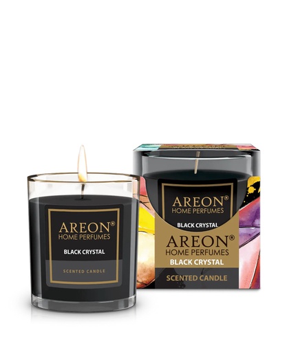 [CR03] Areon Home Scented Candle Black Crystal