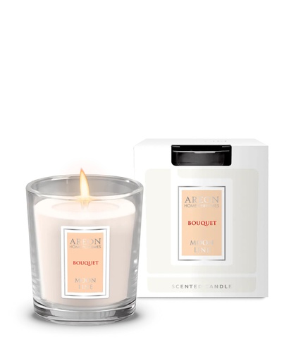 [CML02] Areon Home Premium Perfume Scented Candle Moon Line Bouquet