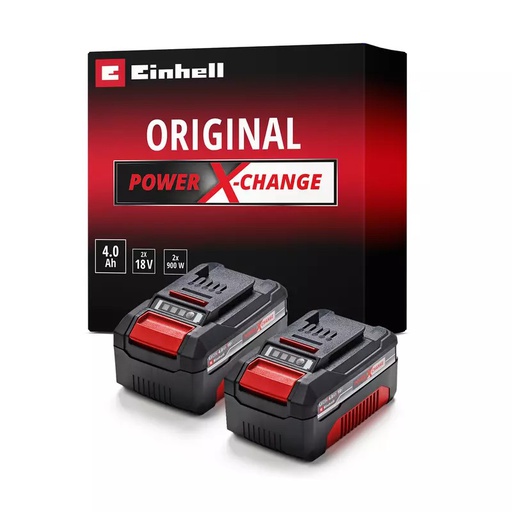 [4511489] ACUMULATOR TWINPACK PXC 2X4,0 Ah ACUMULATOR LI-ION - EINHELL