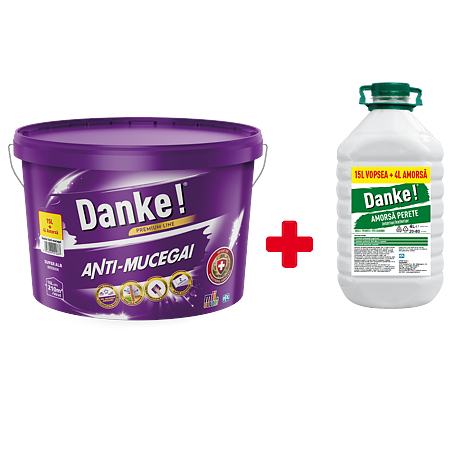 [432170] DANKE DISP INT ANTI - MUCEGAI PROMO 15L+A4L