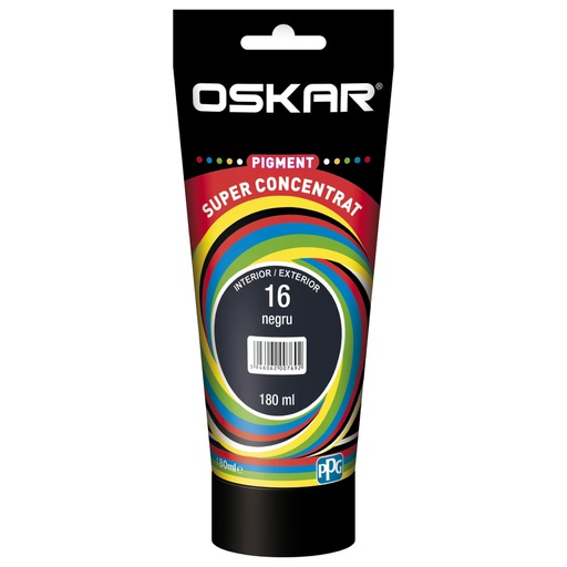 [432006] OSKAR PIGMENT 16 NEGRU 180ML