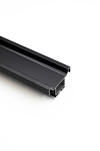 [AB98583-NG] PROFIL GOLA VERTICAL 3M TIP U NEGRU