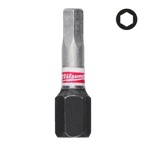 [4932500380] BIT SHOCKWAVE IMPACT DUTY PZ4 25MM - 3 BUC